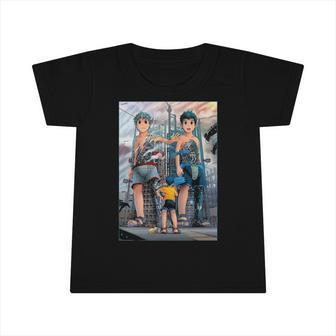 Two Robot Boys Anime Boy Infant Tshirt | Mazezy