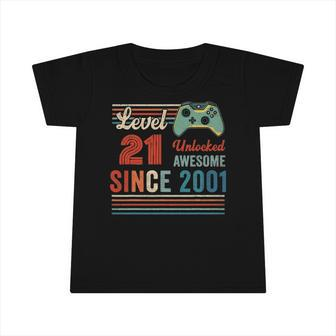 Unlocked Level 21 Birthday 21 Years Old Video Game Controller Infant Tshirt | Mazezy