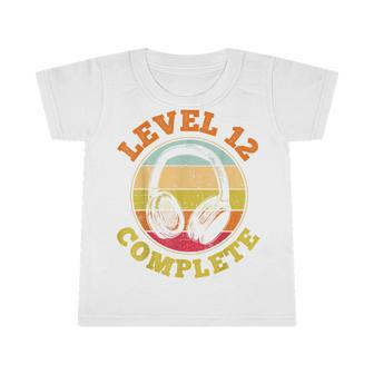 12Th Birthday Video Gamer Level 12 Complete Infant Tshirt - Seseable