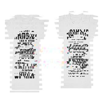 Aquarius Girl Make No Mistake My Personality Is Who I Am Infant Tshirt | Seseable CA