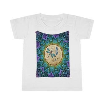 Dragonfly With Sunflowerfull Color Infant Tshirt - Monsterry DE