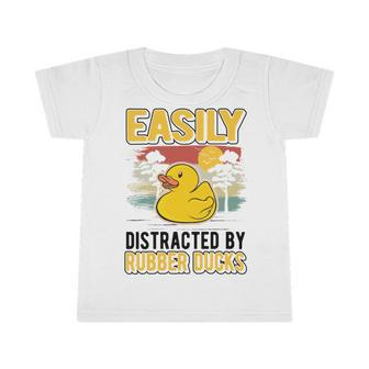 Easily Distracted By Rubber Ducks Duck V2 Infant Tshirt | Favorety DE