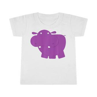 Lily And Emma By Eggroll Games Henrietta The Hippo Infant Tshirt | Mazezy UK