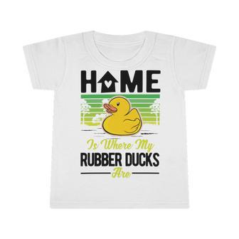 Rubber Duck Home Infant Tshirt - Monsterry