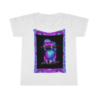 Sloth Watercolor Infant Tshirt - Monsterry UK
