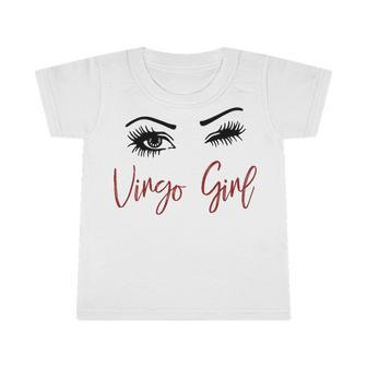 Virgo Girl Gift Virgo Girl Wink Eyes Infant Tshirt - Seseable