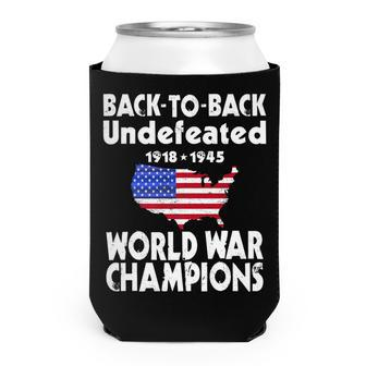 Back To Back Undefeated World War Champs Can Cooler - Seseable