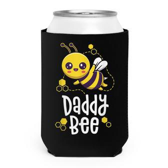 Family Bee Dad Daddy First Bee Day Outfit Birthday Can Cooler - Seseable