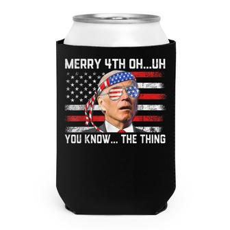 Happy 4Th Of You Know The Thing Funny 4Th Of July Amaica Can Cooler - Seseable