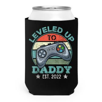 Leveled Up To Daddy 2022 Video Gamer Soon To Be Dad 2022 Can Cooler - Seseable