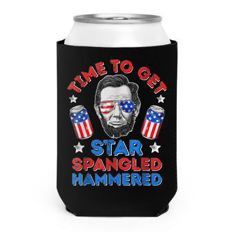 Time To Get Star Spangled Hammered T 4Th Of July Men Can Cooler - Seseable