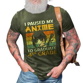 4Th Grade Graduation Anime 2022 Graduate Elementary Girls 3D Print Casual Tshirt | Mazezy