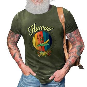 Alexi Ricci Hawaii Surf Man 3D Print Casual Tshirt | Mazezy