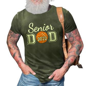 Basketball Senior Dad Class Of 2022 Senior Daddy 3D Print Casual Tshirt | Mazezy
