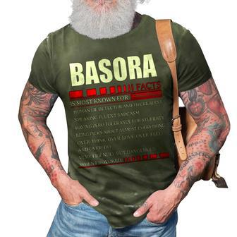 Basora Fact Fact T Shirt Basora Shirt For Basora Fact 3D Print Casual Tshirt - Seseable