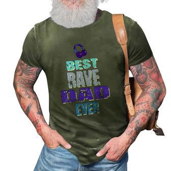 Best Rave Dad Music Festival 3D Print Casual Tshirt | Mazezy