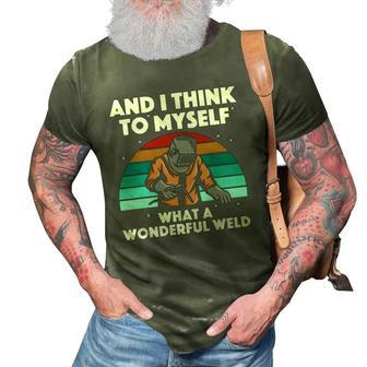 Best Welding Art For Men Women Migtig Welding Metal Welder 3D Print Casual Tshirt