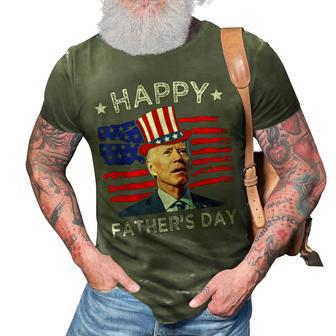 Biden 4Th Of July Joe Biden Happy Fathers Day Funny 3D Print Casual Tshirt | Mazezy