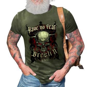 Breslin Name Shirt Breslin Family Name V2 3D Print Casual Tshirt - Monsterry CA