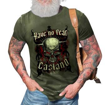 Castano Name Shirt Castano Family Name V2 3D Print Casual Tshirt - Monsterry