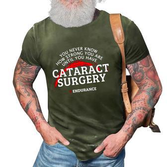 Cataract Surgery Recovery Lens Replacement Get Well Gift 3D Print Casual Tshirt | Mazezy
