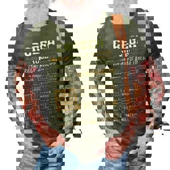 Creech Name Gift Creech Born To Rule 3D Print Casual Tshirt - Seseable