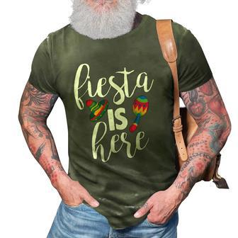 Cute Fiesta - Sombrero Maraca Cinco De Mayo 3D Print Casual Tshirt | Mazezy