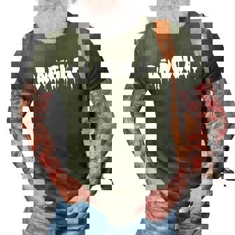 Dadcula Dracula Monster Halloween Costume 3D Print Casual Tshirt | Mazezy