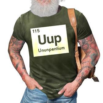 Element 115 Ununpentium Alien Ufo Periodic Table 3D Print Casual Tshirt | Mazezy