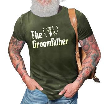 Father Of The Groom Wedding Grooms Dad 3D Print Casual Tshirt | Mazezy