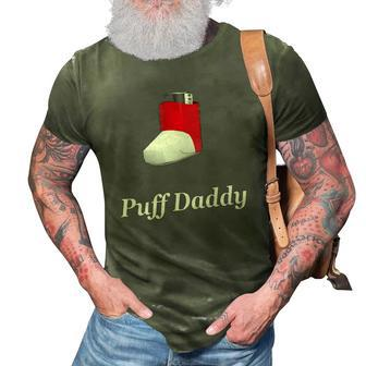 Funny Puff Daddy Asthma Awareness Gift 3D Print Casual Tshirt | Mazezy