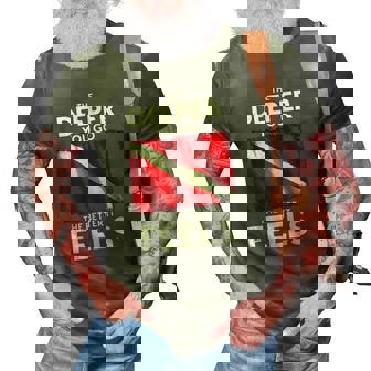 Funny Scuba Diving Diver Dive The Deeper You Go The Better 3D Print Casual Tshirt | Mazezy