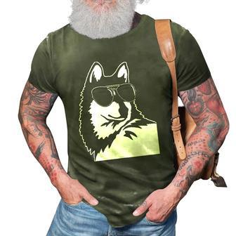 Great Gift For Christmas Very Cool Alaskan Klee Kai 3D Print Casual Tshirt | Mazezy