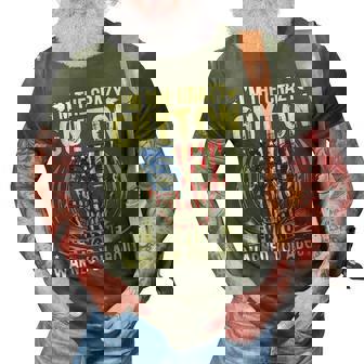Guyton Name Gift Im The Crazy Guyton 3D Print Casual Tshirt - Seseable