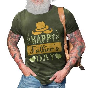 Happy Fathers Day Fathers Day T-Shirt 3D Print Casual Tshirt - Monsterry DE