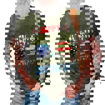 Happy July 4Th And Yes Its My Birthday Sunglasses Usa Flag 3D Print Casual Tshirt - Seseable