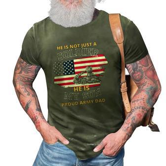 He Is Not Just A Soldier He Is My Son 3D Print Casual Tshirt | Mazezy