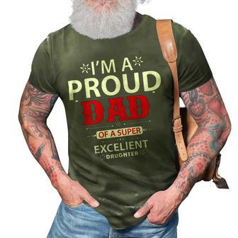 I Am A Proud Papa T-Shirt Fathers Day Gift 3D Print Casual Tshirt - Monsterry AU