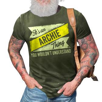 Its An ARCHIE Thing T Shirt 3D Print Casual Tshirt - Seseable