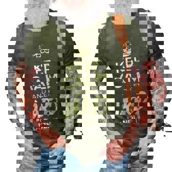 Jared Name Gift Keep Calm And Let Jared Handle It 3D Print Casual Tshirt - Seseable