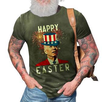 Joe Biden Happy Easter For Funny 4Th Of July 3D Print Casual Tshirt - Seseable