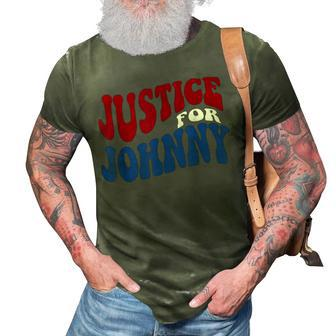 Justice For Johnny 3D Print Casual Tshirt | Mazezy