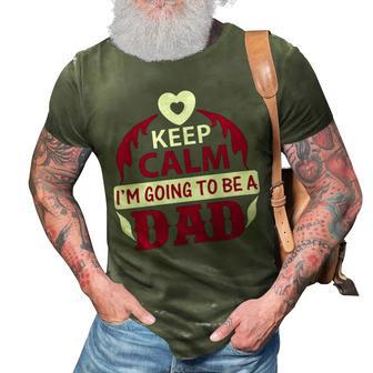 Keep Clam Papa T-Shirt Fathers Day Gift 3D Print Casual Tshirt - Monsterry DE