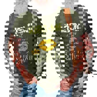 Kiss Me Its My Birthday Gift 3D Print Casual Tshirt | Mazezy