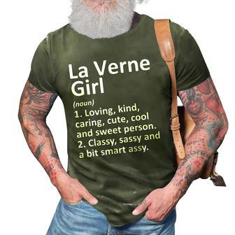 La Verne Girl Ca California Funny City Home Roots Gift 3D Print Casual Tshirt | Mazezy