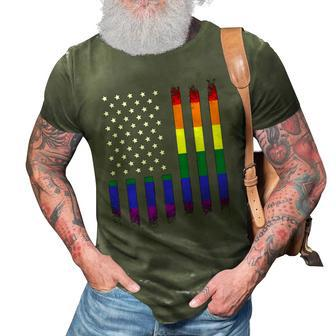 Lgbt Lgbtq Pride Month4th Of July Flag Men Women Kid 3D Print Casual Tshirt | Mazezy