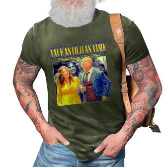 Mariska Hargitay And Chris Meloni Chriska Vintage Homage 3D Print Casual Tshirt | Mazezy