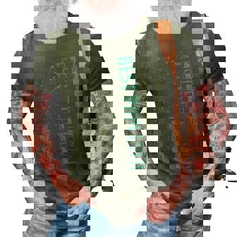 Mens American Flag Dad Gift For Fathers Day Best Papi Ever 3D Print Casual Tshirt | Seseable CA