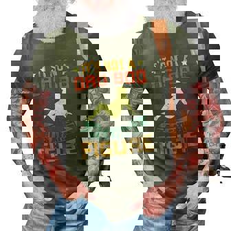 Mens Its Not A Dad Bod Its Father Figure Vintage Fathers Day 3D Print Casual Tshirt | Mazezy