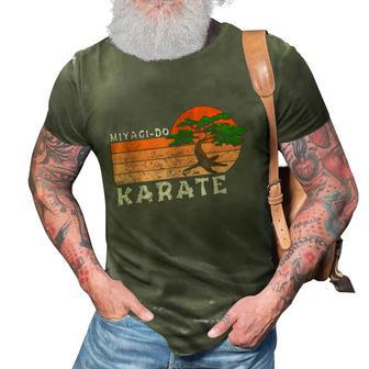 Miyagido Karate Funny Vintage Karate Bonsai Tree 3D Print Casual Tshirt - Monsterry UK